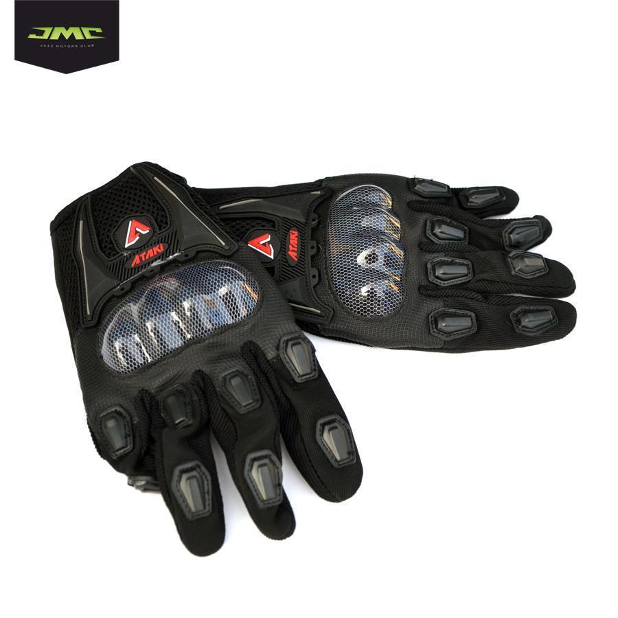 Перчатки кроссовые ATAKI SC-019 black