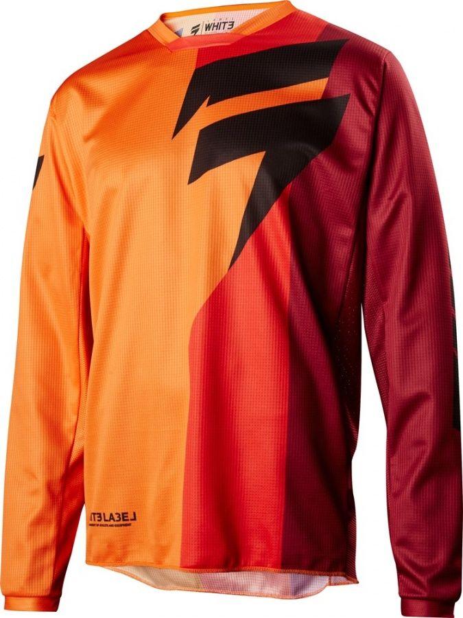 Джерси Shift White Tarmac Jersey Orange